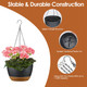 Indoor/Outdoor Hanging Planter Pot (4-Pack) product