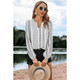 Women's Geo Vertical Stripe Blouse product