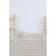 Jayleen Plaid Ruffled Sleeve Smocked Maxi Dress product