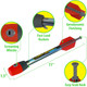Funwares® Mini Launch Rocket Catapult Launcher with 2 Whistling Rockets product
