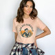 Women's 'Long Live Cowgirls' Graphic Short Sleeve T-Shirt product