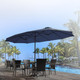 15 X 9-Foot Double-sided Large Outdoor Patio Umbrella With Crank product