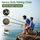 LakeForest® Foldable Fishing Chair with Cooler Bag product