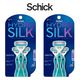 Schick® Hydro Silk Sensitive Disposable Razor, 3 ct. (2-Pack) product