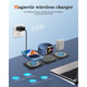 IMPUVERS Magnetic Foldable Wireless Charging Station product