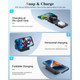 IMPUVERS Magnetic Foldable Wireless Charging Station product