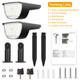 Solarek® 32-LED Solar Landscape Spotlight (2-Pack) product