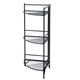 3-Tier Folding Metal Corner Shelf product