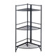 3-Tier Folding Metal Corner Shelf product