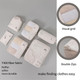 6-Piece Travel Packing Cubes Set product
