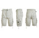 Men's Distressed Vintage Belted Cargo Shorts  product