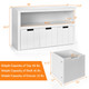 Kids' Toy Storage Cabinet 3-Drawer Chest with Wheels product