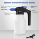 1.5L Electric Car Foam Sprayer, Battery Powered Foam Sprayer for Car Wash with USB Rechargeable Cordless Pump Foam Sprayer for Watering Garden Plants product