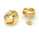 Love Knot 18K-Gold-Plated Stud Earrings product