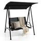 2-Seat Patio Swing with Adjustable Canopy product