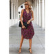 Women's Wild at Heart Sleeveless Midi Dress product