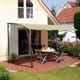 13 x 10-Foot Patio Porch Wall-Mounted Canopy Awning product