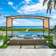 12 x 9-Foot Outdoor Retractable Pergola Canopy product