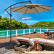 4-Piece 4.3-Gallon Cantilever Offset Patio Umbrella Base with Easy-Fill Spouts product