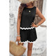 Women's 2-Piece Wave Cut Top and Shorts Set product