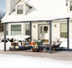 Wall-Mounted Patio Gazebo with Roof product