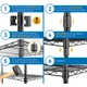 2-Piece Adjustable Heavy Duty Storage Shelving Unit product