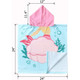 Kids' Hooded Soft Microfiber Poncho Towel product