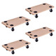 440-Pound Wood Platform Dolly (2 or 4-Pack) product