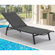 Patio Adjustable Lounge Chair Recliner with Wheels product