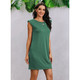 Women's Sleek Comfort Shoulder Pad Sleeveless Dress product