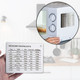 Stainless Steel Conversion Chart with Magnet (2-Pack) product