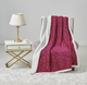 Sheradian Embossed Print Fleece/Sherpa Reversible Throw Blanket product