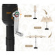 13-Foot Twin Patio Umbrella with Solar LED Lights product