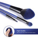 7 Pcs Makeup Brushes Kit Cosmetic Eye Shadow Lip Liner Blending Beauty Set, Blue product