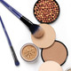 7 Pcs Makeup Brushes Kit Cosmetic Eye Shadow Lip Liner Blending Beauty Set, Blue product