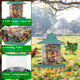 LakeForest® 6-Port Hanging Bird Feeder with Drainage Holes product