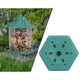 LakeForest® 6-Port Hanging Bird Feeder with Drainage Holes product