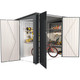 4 x 7.5-Foot Bike Storage Shed with Racks Inside product