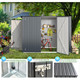 4 x 7.5-Foot Bike Storage Shed with Racks Inside product