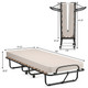 75 x 31.5-Inch Folding Guest Bed with Memory Foam Mattress product