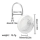 Shower Curtain Hook Rings (Set of 12) product
