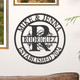 Personalized Split Letter Metal Family Sign Monogram product