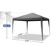 10' x 10' Canopy with 4 Removable Sidewalls product