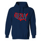 Women's Patriotic 'USA Love' Pullover Hoodie product
