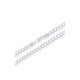 Sterling Silver-Filled 5mm Cuban Link Chain Necklace product