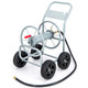 Garden Water Hose Reel Cart with 4 Wheels and Non-slip Grip product
