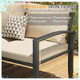  Outdoor Patio Furniture Set with 2 Storage Boxes (7 Pieces) product