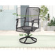 Outdoor Rocking or Swivel Patio Dining Chairs (Set of 2) product