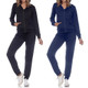 Women's Matching Jersey-Knit Hoodie and Jogger Pants (2-Pack) product