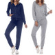 Women's Matching Jersey-Knit Hoodie and Jogger Pants (2-Pack) product